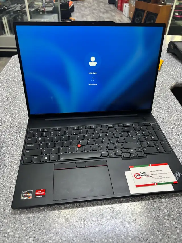 LENOVO E16 16' LAPTOP 7730AMD RYZEN 24G1TB in Laptops in Oshawa / Durham Region - Image 6