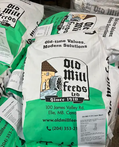 Poultry layer, grower, and livestock feeds, View more