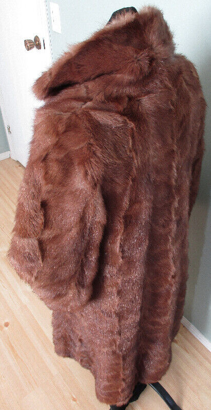 Women's Genuine/Real Fur Winter Coat - Brown with Reddish Hue in Women's - Tops & Outerwear in Kelowna - Image 3