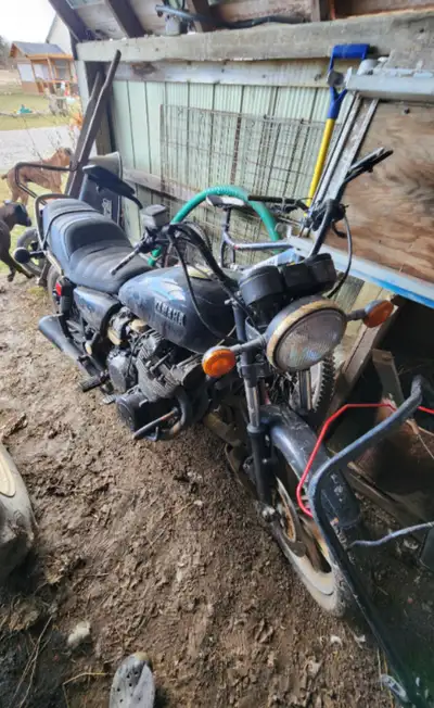 Ownership in my name. For Parts or major restoration. Engine turns over and has compression and spar...