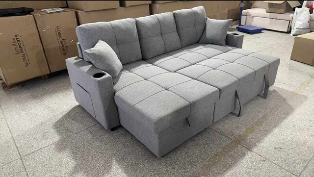 Affordable Living Room Elegant 4-Seater Sectionals Sofa on Sale in Couches & Futons in Brantford - Image 4