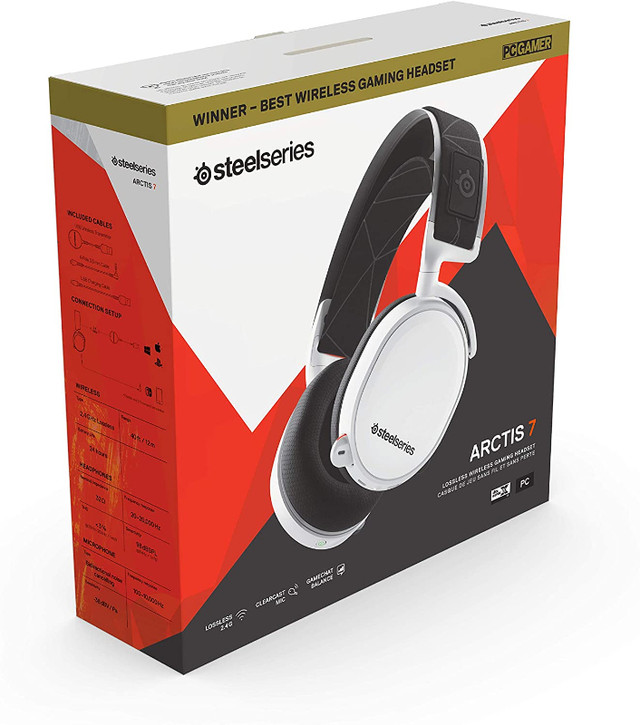 SteelSeries Arctis 7 Gaming Headset with Microphone - NEW IN BOX in Other in Abbotsford