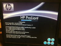 HP  Proliant  DL360 G6 1U   server