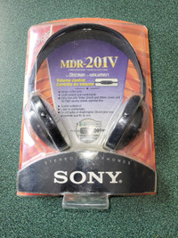 New. 1998 Sony MDR 201V walkman headphones