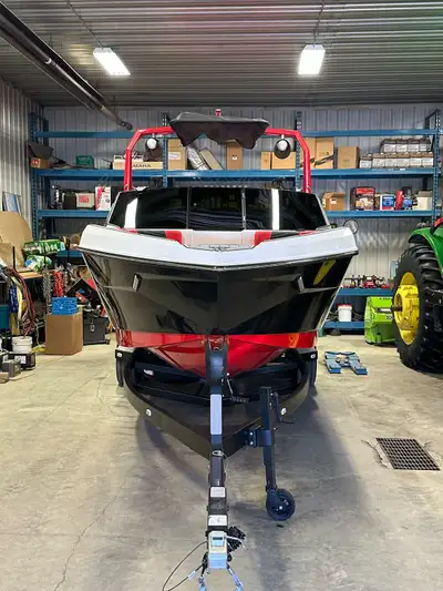 Great boat. Works great. Lots of power and great wake with incredible push. Just doesn’t get used an...