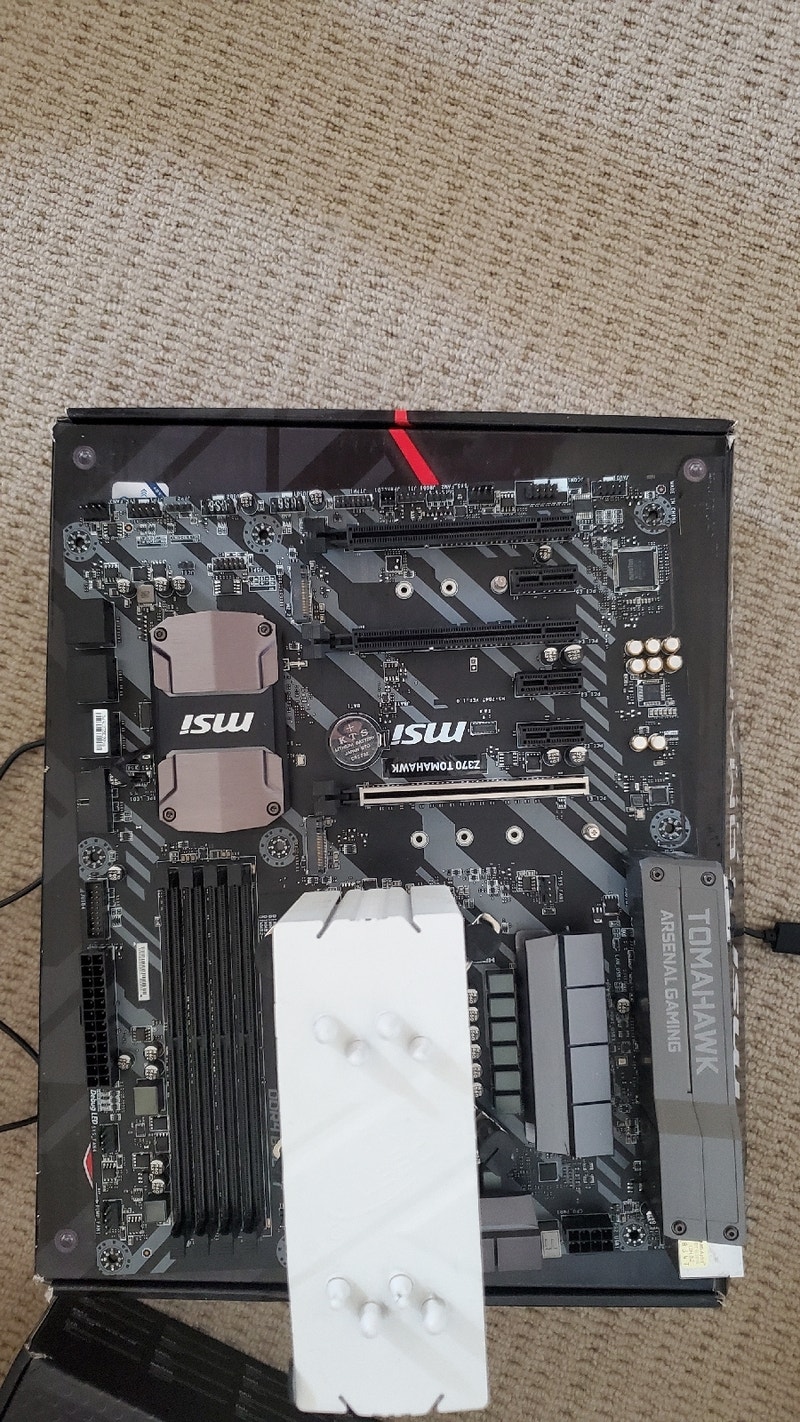 I5 8400, motherboard and cooler combo System Components City of