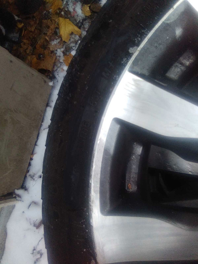 Tires on rims for sale • Honda Fit • 185/55R15 in Tires & Rims in Hamilton - Image 4