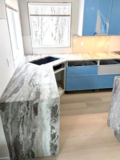 Quartz & Granite Kitchen Countertops — Red Deer NW, View more