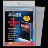 Ultra Pro LIFE MAGAZINE ... 100 BAGS … BAG/BOARD COMBO = $88.00