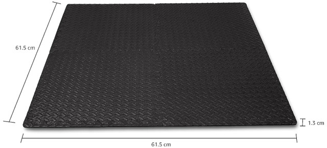 Interlocking Foam Floor Mat Tiles for Home Gym Exercise in Exercise Equipment in Mississauga / Peel Region - Image 4