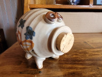 Artisan Pottery Piggy Bank