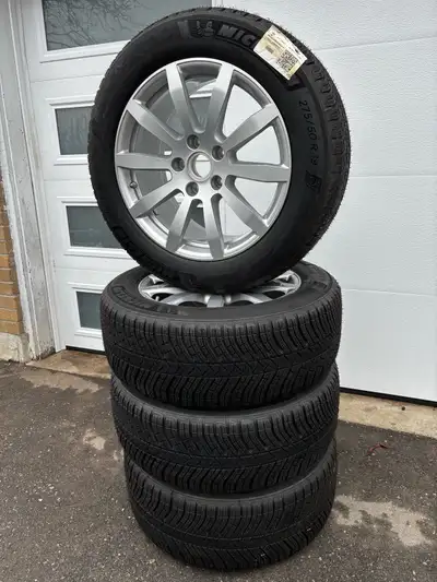 Never used - Brand New set of original Porsche Wheels (not replica!) and Michelin Winter Tires. Zero...