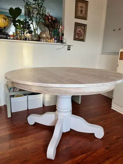 round solid woud dining table, View more