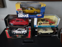 Large vintage die-cast car collection