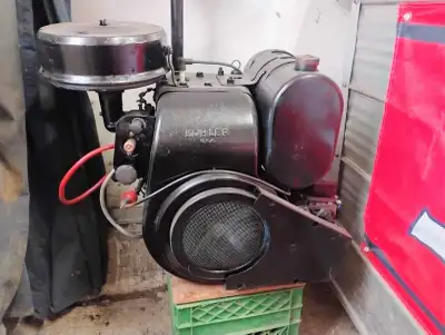 Kohler k 331 stationary engine, refurbished with many new parts ,14 hp electric start, control panel...
