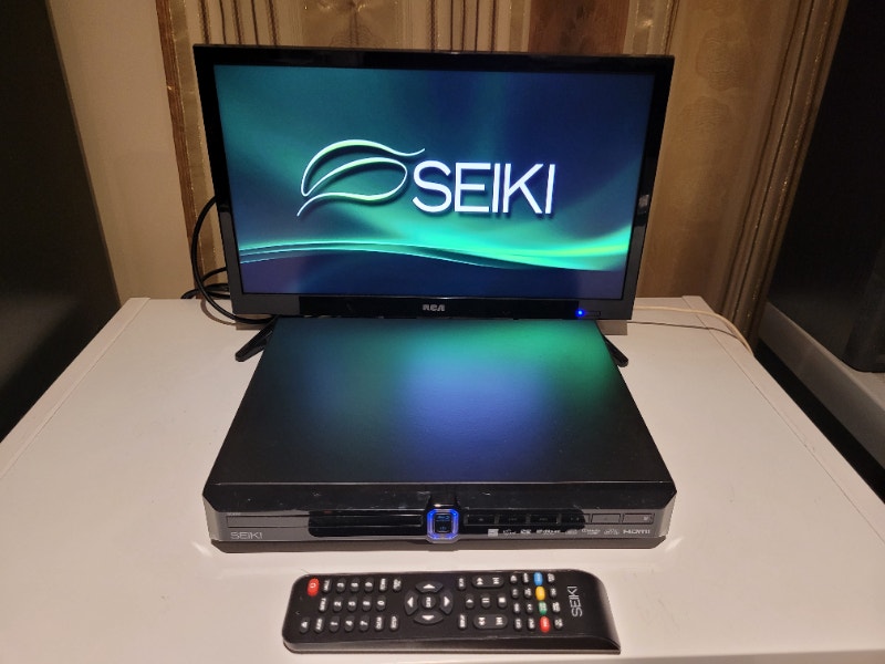 SEIKI BD660 PAL/NTSC Bluray player with remote Video & TV