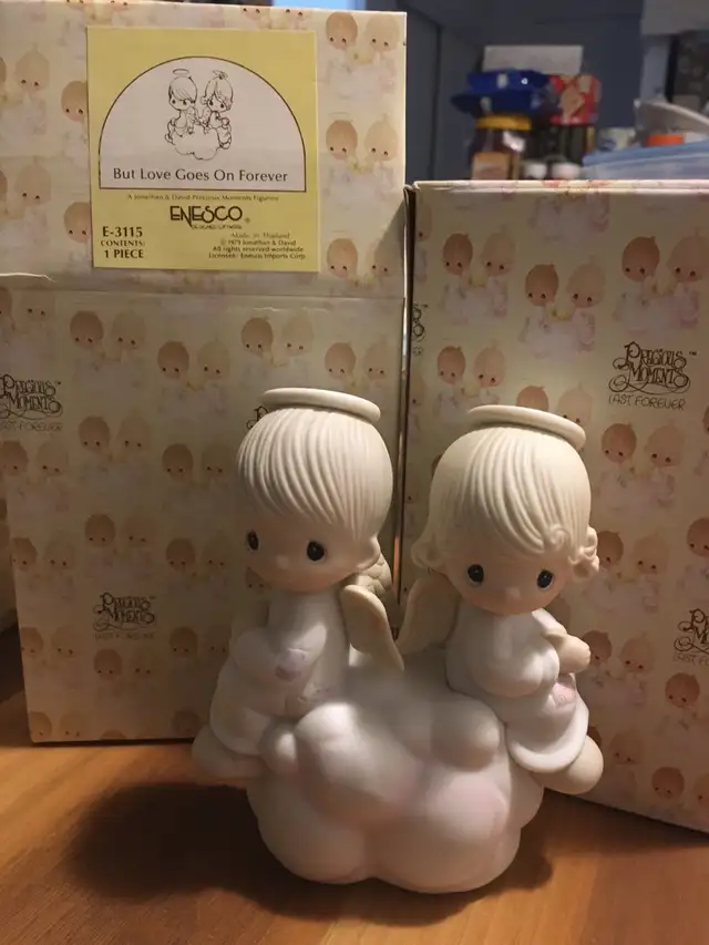Precious Moments Porcelain Figure in Arts & Collectibles in Markham / York Region - Image 3