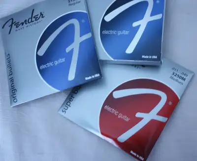10 sets of Fender Electric guitar strings, View more