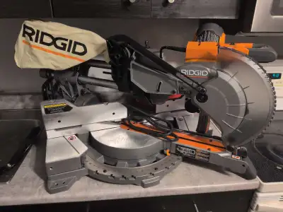 New rigid 10" compound mitre saw, View more
