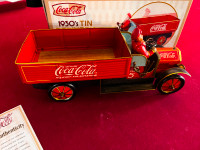 Vintage 1930's Coca Cola Tin Truck Replica