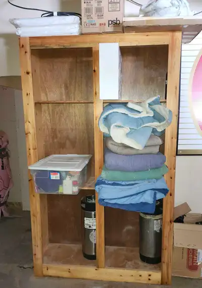 Wood Shelving Unit, View more