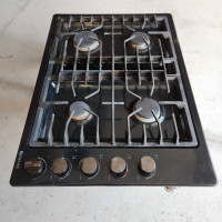 Used gas range cook top