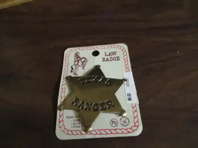 Vintage Sheriff Badge, View more