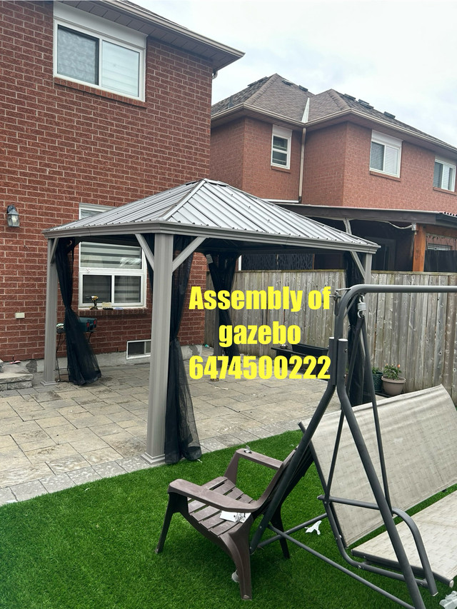 assembly gazebo  in Patio & Garden Furniture in Markham / York Region