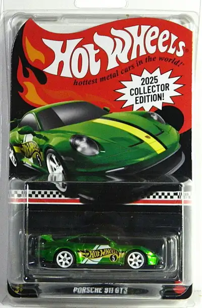 Hot Wheels Red Line Club Porsche 911 GT3 diecast new in package, $50. Pickup in north Ajax, shipping...