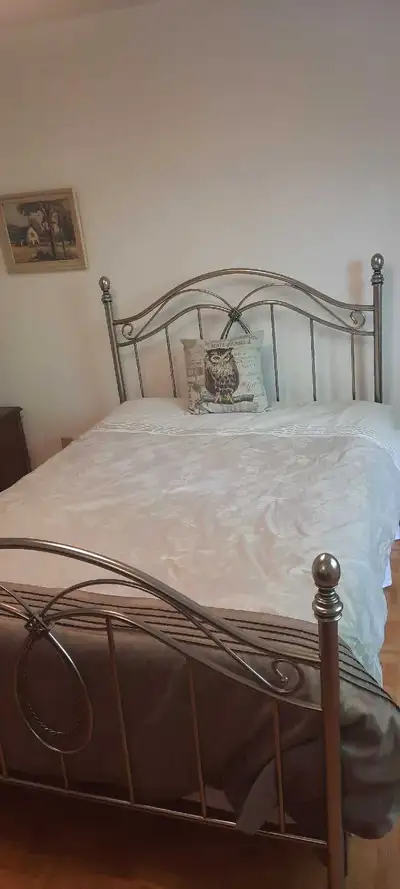 Metal Frame Double Bed, View more