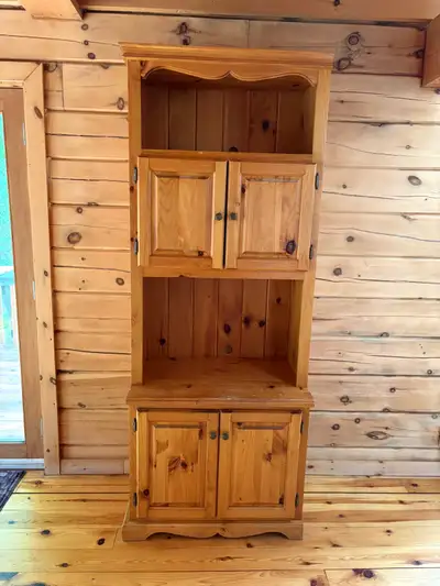 oak hutch, View more