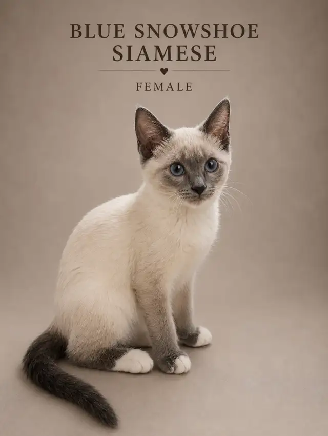 SnowShoe Siamese Mix in Cats & Kittens for Rehoming in Red Deer - Image 3