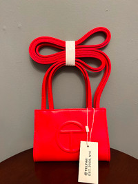 BNWT TELFAR Small Red Shopping Bag