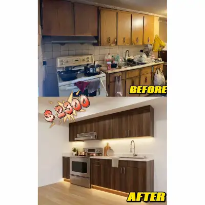 Starting from $2300 for custom cabinetry!, View more