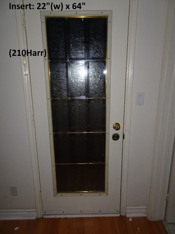 Door Inserts- Full Lite, Lead, Bevelled and/or Etched Glasses in Outdoor Décor in Markham / York Region - Image 3