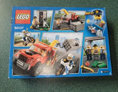 Lego city all retired set Lego 60100 airport starter set sealed $35.00 Lego 60137 Tow truck trouble...