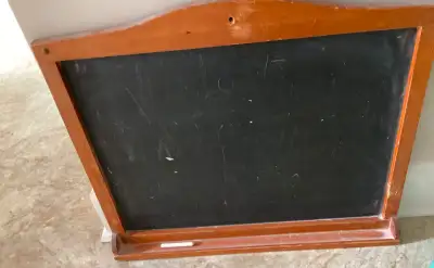 Antique Wood Framed  Blackboard/chalkboard, View more