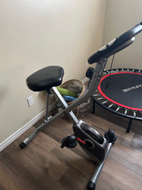 Spin Bike, can fold up. 