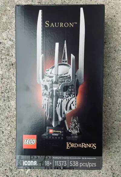 LEGO The Lord of The Rings: Sauron's Helmet ( 11373 ) LOTR, View more