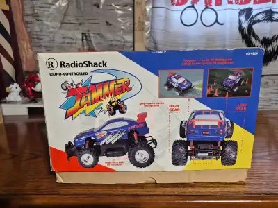 1994 Radio shack Jammer Very fast Intermediate RC High and Low gears Used once for testing Asking $6...