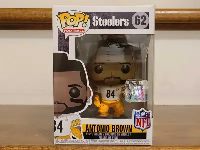 Funko POP! Football: Pittsburgh Steelers - Antonio Brown, View more