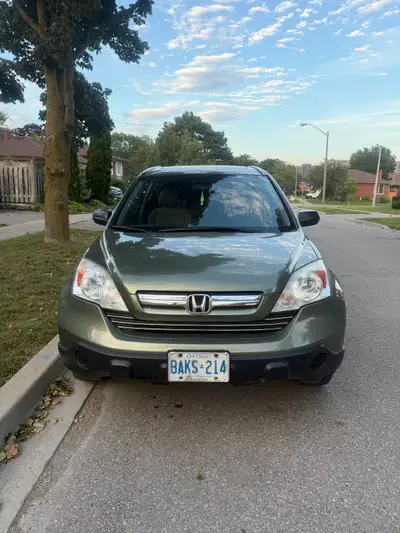 Selling 2008 Honda CR-V. Green color, Fully loaded only 143000km. Good mechanical condition, certifi...