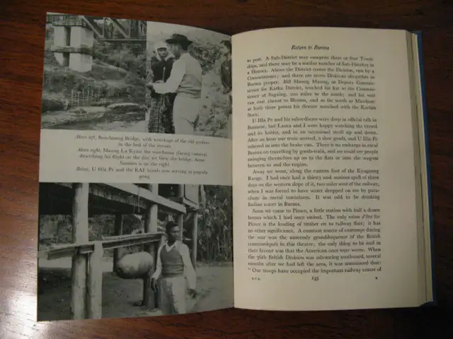1962 book: Return to Burma - w/ Maritime Command Museum stamp! in Arts & Collectibles in City of Halifax - Image 9