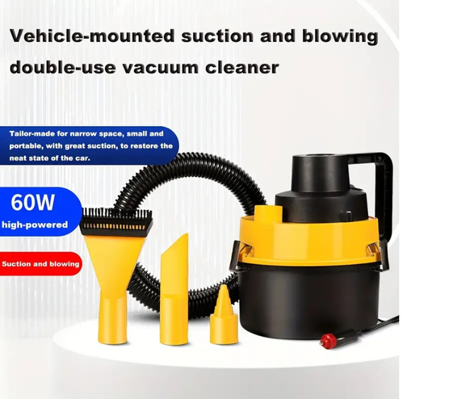 NEW Powerful 2 in 1 shop car vacuum cleaner portable dry or wet in Vacuums in Edmonton - Image 2