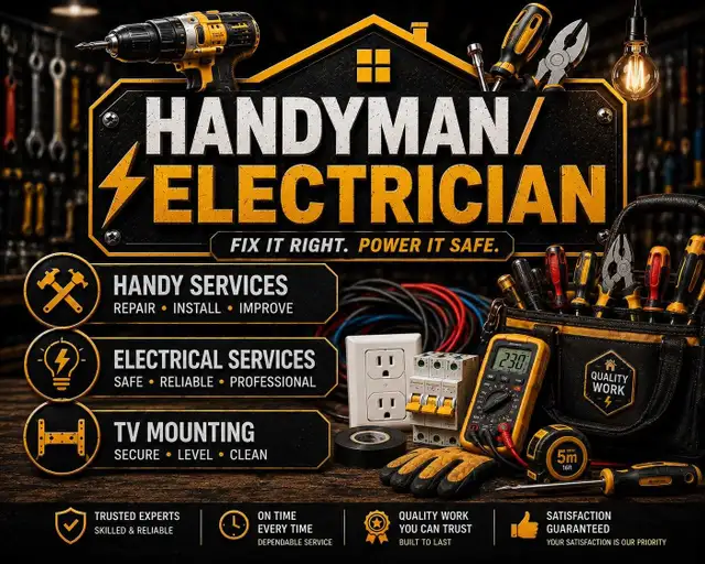ELECTRICIAN ⚡️HANDYMAN 