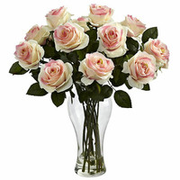 Nearly Natural artificial roses plants$40.00 each
