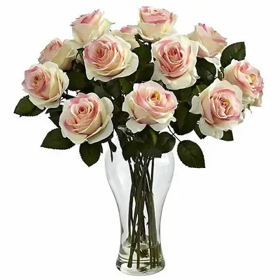 Nearly Natural artificial roses plants $40.00 each