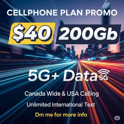 High-Speed Mobile Deal – $40 Monthly, View more