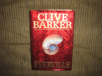 EVERVILLE BY CLIVE BARKER HARDCOVER BOOK