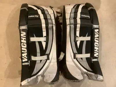 Vaughn Velocity Goalie Pads - $30 OBO, View more
